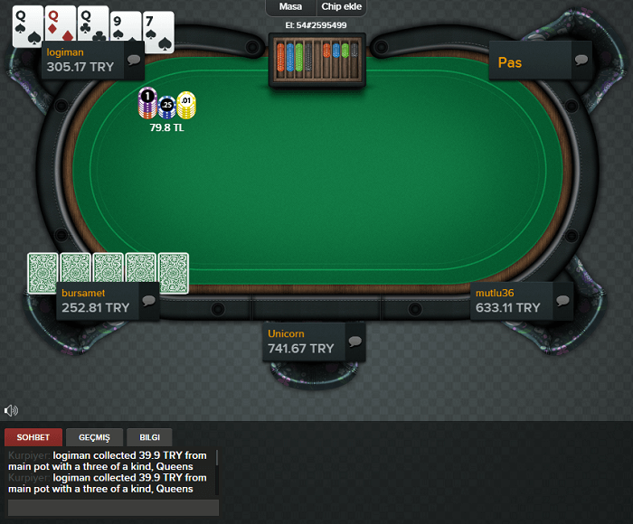 Canlı Türk Pokeri