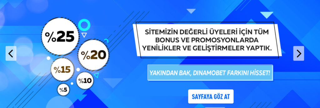 DinamoBet Bonus